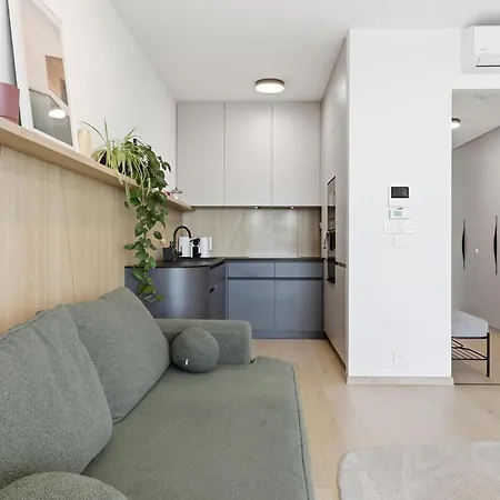 Eurovea 21floor - River & Port View 아파트 브라티슬라바